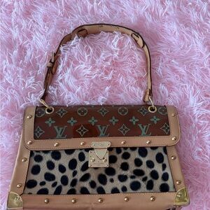Louis Vuitton Brown and Tan Women's Bag